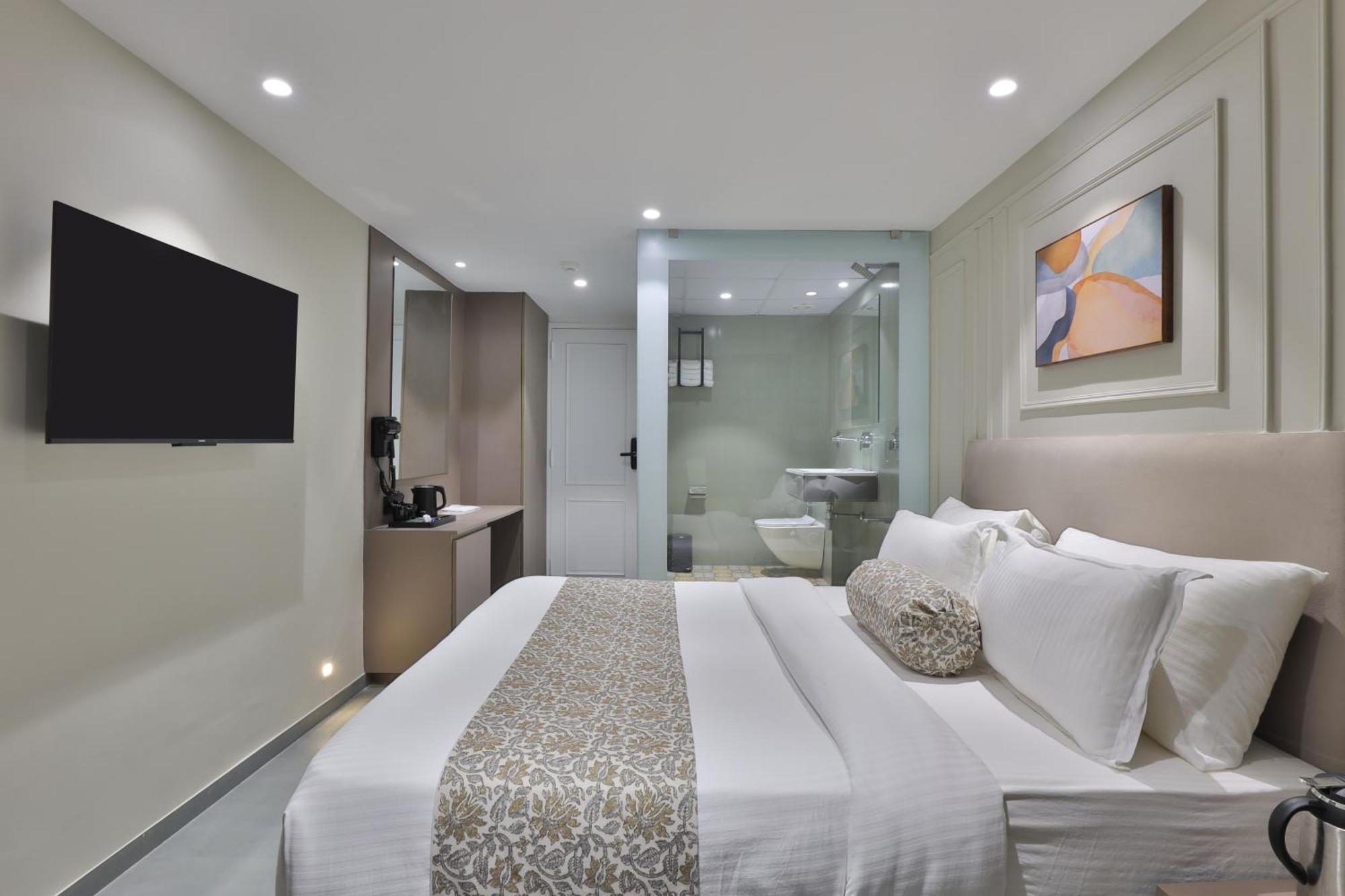 Hotel The Grand Suites Ahmedabad Eksteriør bilde